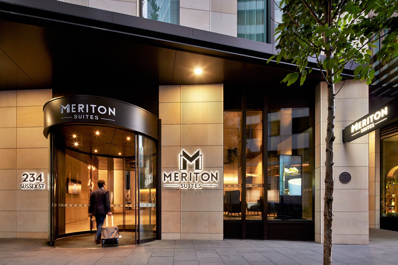 Meriton Suites Sussex Street entrance, 234 Sussex St, Sydney
